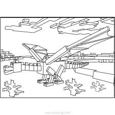 In minecraft, an ender dragon is a boss mob. Minecraft Ender Dragon Coloring Pages Xcolorings Com