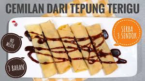 Olahan tepung terigu dan susu kental manis. Olahan Tepung Terigu 3 Bahan Saja 3 Ingredients Snack From All Purpose Flour Youtube