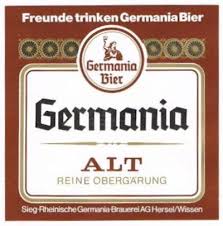 German beer market beer distribution market share of styles breweries bavaria shelf life special beers low beers usa beer distribution wholesaler beer germany. Germania Alt Ein Bier Dessen Farbe Und Geschmack Auf Ein Spezielles Rostverfahren Von Darr Malzen Basiert Ein Obergariges Bier Bier Brauerei Bierdeckel