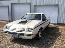 The dodge rampage name was revived back in 2006 for a rather large, fwd coupe utility concept powered by a 5.7l hemi v8. 1983 Dodge Rampage 2 2 Stored 25 Years Deadclutch