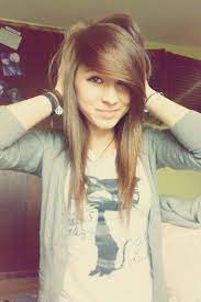 Light brown hair is trending. Pin By Katie Halfman On Hair Colors Emo Hair Hair Styles Long Hair Styles