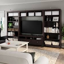 Hemnes Tv Storage Combination Black Brown 128 3 8x77 1 2 Ikea In 2020 Tv Storage Hemnes Ikea Hemnes
