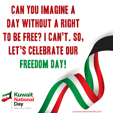 Today we celebrate the glory of freedom. Happy Kuwait National Day Wishes 2020 Kuwait National Day Liberation Day Day Wishes