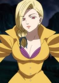 Meliodas (dragon's sin of wrath) diane (serpent's sin of envy) ban (fox's sin of greed) king (grizzly's sin of sloth). Gelda Anime Planet