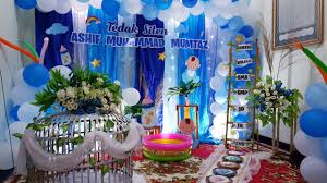 Kelahiran buah hati selalu menjadi momen spesial bagi setiap orang tua. Contoh Dekorasi Tedak Siten Sederhana Cek Bahan Bangunan