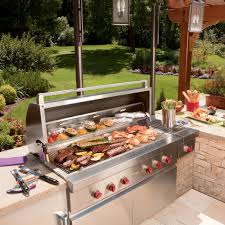 The wolf 36 (914) single oven may be installed above or below a wolf warming drawer with a wolf 36 (914) single oven may be installed next to another 36 (914) oven. Wolf Outdoor Bbq Built In For Outdoor Kitchen Luxury Outdoor Living