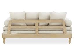 Wood daybeds can be light, dark or painted. Parley Oak Daybed Handmade Pull Out Daybed With Bolsters Loaf