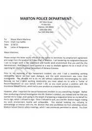 20 Sample Police Officer Resignation Letters In Pdf Ms Word