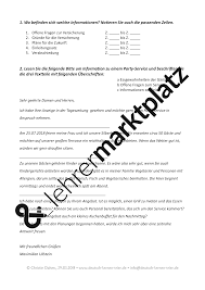 Search the world's information, including webpages, images, videos and more. B2 Telc Schriftlicher Ausdruck Bitte Um Informationen Muster Unterrichtsmaterial Im Fach Daz Daf Brief Deutsch Einleitungssatz Briefe Schreiben