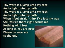 105 thy word is a lamp unto my feet, and a light unto my path. Thy Word Is A Lamp Unto My Feet Ppt Download