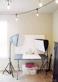 Daylight un1072 naturalight hobby floor lamp. Craft Room Makeover With Cafe Lights Sprinkle Some Fun