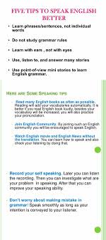 Top Tips For Improving Your English Language Skills Eslbuzz Learning English Learn English Improve Your English Phrases And Sentences