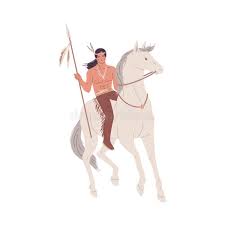 Indian Spear Horse Stock Illustrations ...