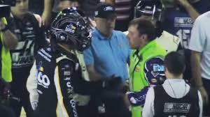 Where i come from you get poked in the nose for. Nascar All Star Race Ends In Fist Fight Country Music Family