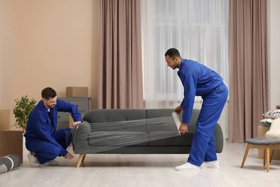 TFP branded team removing approved old furniture through Furniture Exchange Mauritius