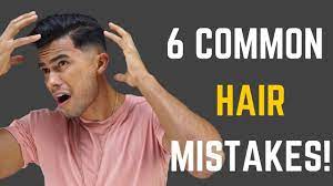 6 Common Hairstyle Mistakes That Ruin Your Hair Common Hair Mistakes Hair Mistakes Men S Grooming