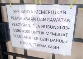 Jalan 1a/1, bandar baru sungai buloh, bandar baru sungai buloh, selangor, 47000malaysia. Asal Gombak Sur Twitter No Telefon Setiap Klinik Pergigian Daerah Gombak 1 Kp Taman Ehsan 0362734002 2 Kp Au 2 0342518400 3 Kp Rawang 0360919586 4 Kp Sg Buloh 0361567080 5 Kp Gombak Setia 0361864100 6 Kp Selayang Baru 036187 0021