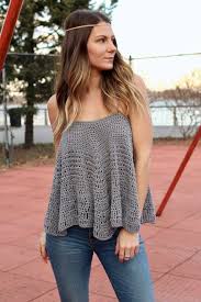 The Crochet Blog Flower Child Circle Tank Crochet Top Pattern Crochet Fashion Crochet Summer Tops