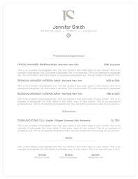 Why use the elegant template? Resume Template 110850 Resumeway