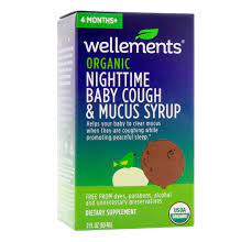 Organic Nighttime Baby Cough Mucus Syrup 2 Fl Oz 60 Ml By Wellements Biovea Czech Republic