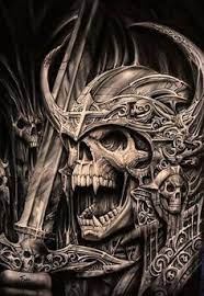 Till Valhalla Shoulder Tats Google Search Airbrush Skull Skull Stencil Skull Tattoos