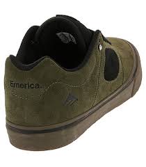 Shoes Emerica Reynolds 3 G6 Vulc Olive Black Gum Men S