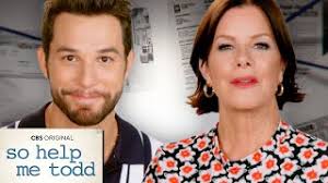 The Cast of So Help Me Todd See If They Have What It Takes To Be a Private  Eye // Presented by CBS