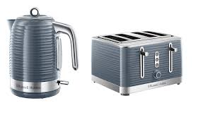 Everything Bargains Russell Hobbs Inspire Kettle And Toaster Kitchen Set Grey 4 Slice Toaster Kettle And Toaster Kitchen Sets Kettle And Toaster Set