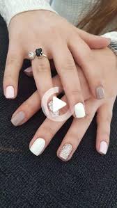 Picking up things can be really difficult with long nails, but hey, with short acrylics? Really Short Trendy Short Acrylic Nails Nail And Manicure Trends