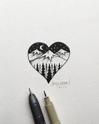 Black And White Drawings Of Nature Easy Image Result For Easy Black And White Drawings Tumblr Dessins Pinterest Facile A Dessiner Stylo Art