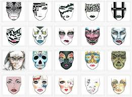 Halloween 2009 Face Charts By Mac Cosmetics Makeup4all