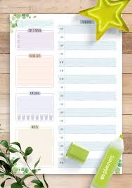 Maybe you would like to learn more about one of these? Daily Planner Templates Printable Download Pdf