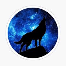 I'm the last czarnian! then, as if it was a big secret, he told superman: Galaxy Wolf Stickers Redbubble