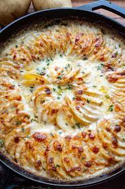 Potato Gratin Recipe Potato Side Dishes Recipes Cooking
