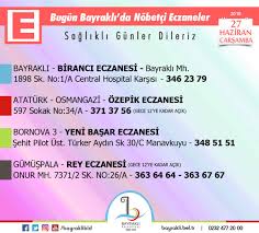 İzmir ili eczaneler listesi ile bulunduğunuz ilçe ve mahalleye en yakın eczanelerin açık adresini ve telefon numarasını öğrenebilir. Bayrakli Belediyesi Sur Twitter Bayrakli Nobetcieczane