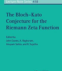 The Bloch Kato Conjecture For The Riemann Zeta Function Pdf Zeta Lectures Notes Bloch