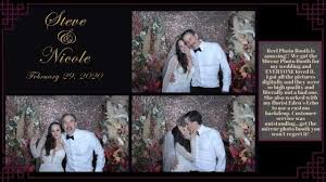 You can create a statement wall or mark the area with something that both adds to the overall aesthetic and blends with the wedding style. Testimonials Reel Photo Booth
