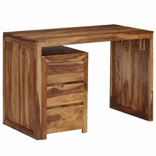 Top bureau en teck massif naturel tiroirs xxcm pokara pier import with bureau moderne bois. Marque Generique Moderne Meubles De Bureau Gamme Maseru Table D Ecriture Bois Massif De Sesham 110 X 55 X 76 Cm Bureaux Rue Du Commerce