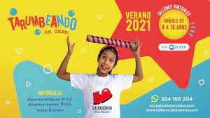 Talleres verano 2021 (niños,adultos y adultos mayores) en los parques zonales. Verano 2021 Vive Como Tarumbo La Tarumba Talleres