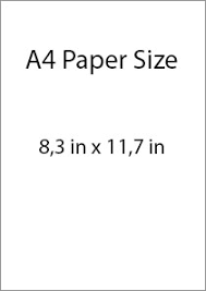 There are different prices and different standards for preparing your mail depending on the size of the mailpieces. Printer Paper Dimensions Paper Sizes