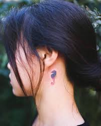 Behind the ear tattoos are considered to be a rebellious form of tattoo. 1001 Ideas For Beautiful And Unique Small Tattoos For Girls
