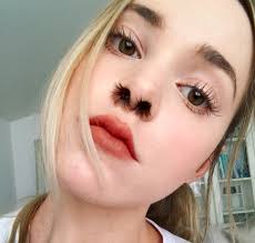 2017 Beauty Trends Have Officially Peaked With Fake Nose Hair Probably Beauty Trends Hair Extensions Weird Fashion Trending