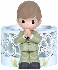 Aquí unas imágenes para que te ayuden con tus decoraciones de p rimera comunión. Amazon Com Precious Moments First Holy Communion Led Figurine Boy Figurine Home Kitchen