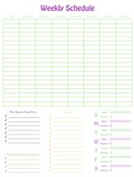 Weekly Schedule Numbers Template Free Iwork Templates Weekly Schedule Templates Itinerary Template