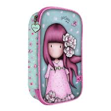 Unfollow gorjuss santoro to stop getting updates on your ebay feed. Santoro Turquoise Pencil Case Gorjuss Cherry Blossom Stationery Differenta Com