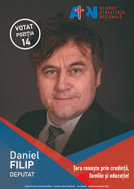 Daniel Filip, candidat al Alianței Renașterea Națională la Camera  Deputaților
