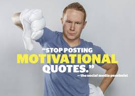 Whether you're a budding entrepreneur or inspirational quotes are one way to help stay positive, productive, and happy as you move along. Posting Motivational Quotes On Social Media Doesn T Make You Successful Hard Working Or Cool Chicago Tribune