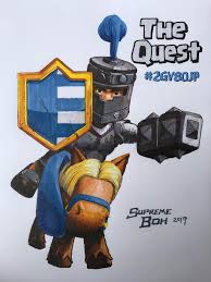 On 27/10/21, the 2021 quarter 3 update added the level 14 prince. The Quest Dark Prince Drawn By Supreme Boh Clashroyale