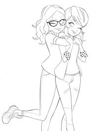 Miraculous Ladybug Marinette Coloring Pages Free Ladybug Coloring Page Cute Coloring Pages Disney Princess Coloring Pages