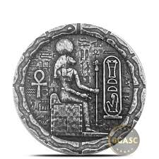 Ancient egyptian coins design & symbolism. Buy 1 2 Oz Silver Rounds Mpm Egyptian 999 Fine Fractional Bullion Cat Goddess Bastet Fractional Silver Rounds Buy Gold And Silver Coins Bgasc Com